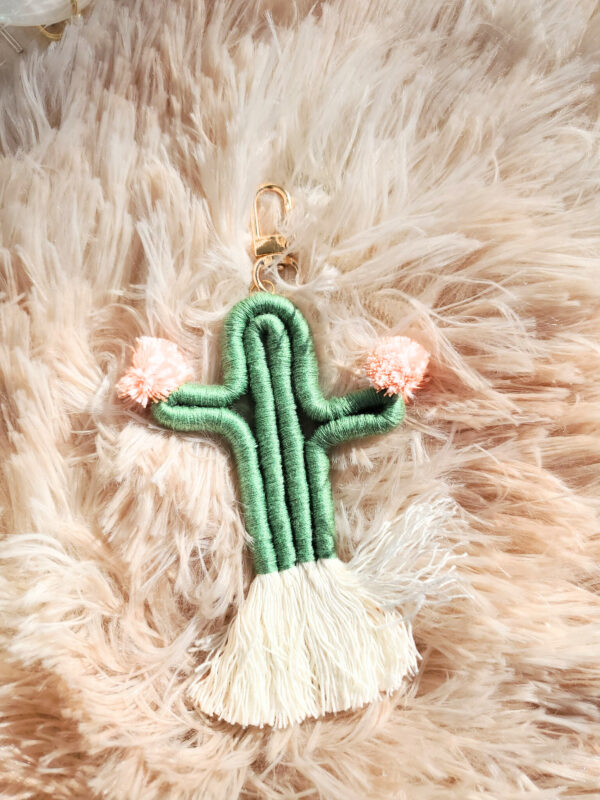 Cactus Keychain